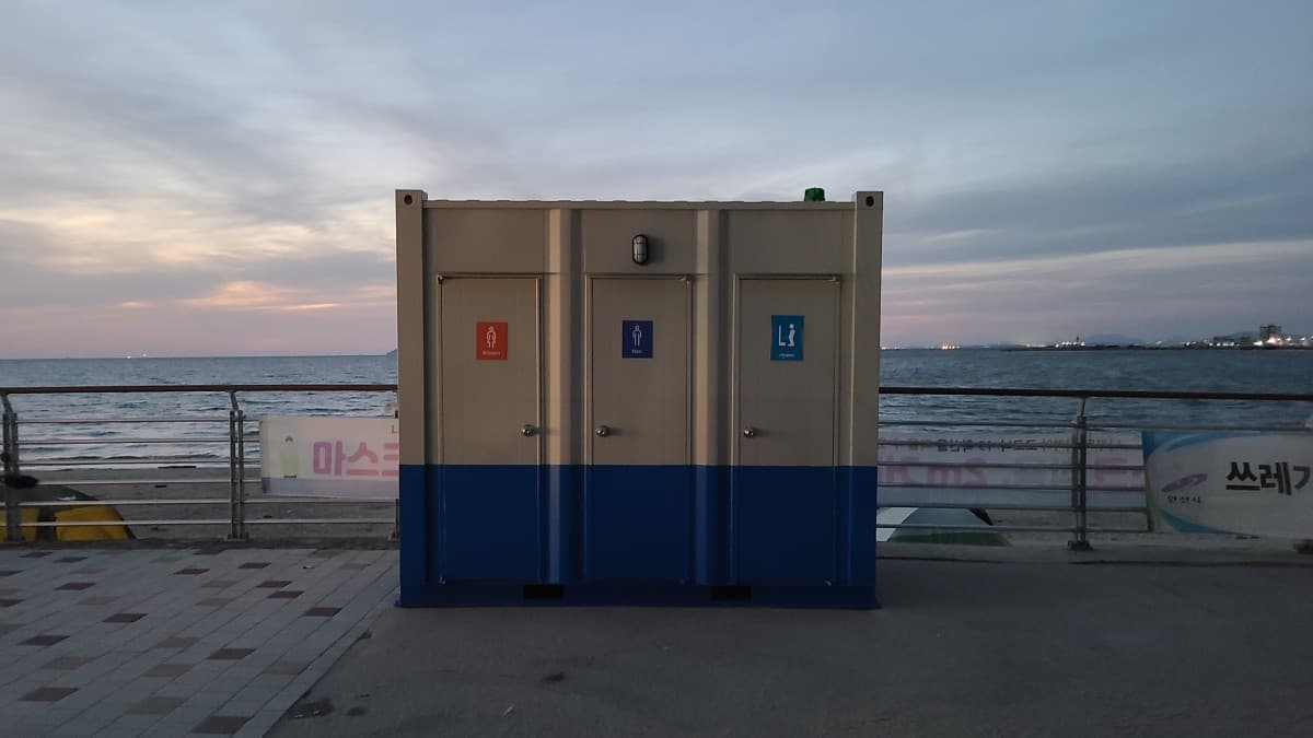 컨테이너 3조 화장실 (대부도) 출고 이미지 2