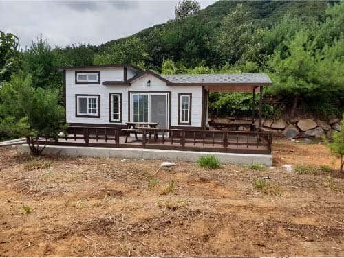 [충북 단양] 3×6.6 복층이동식주택 출고 이미지 2