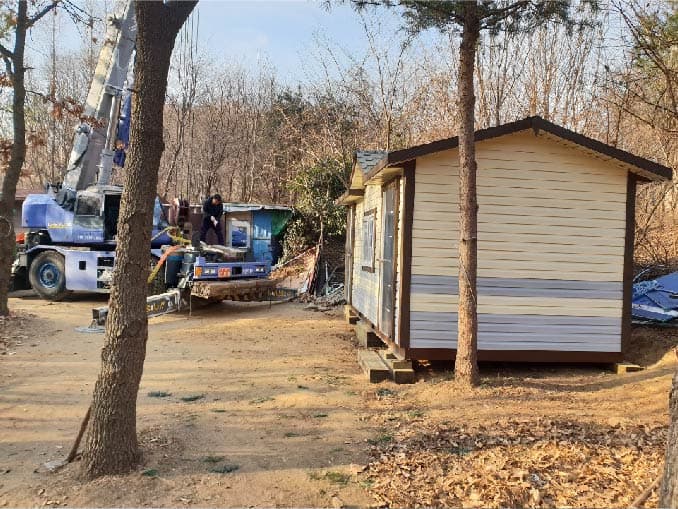 [서울 서초동] 3×6 이동식주택 출고 이미지 2