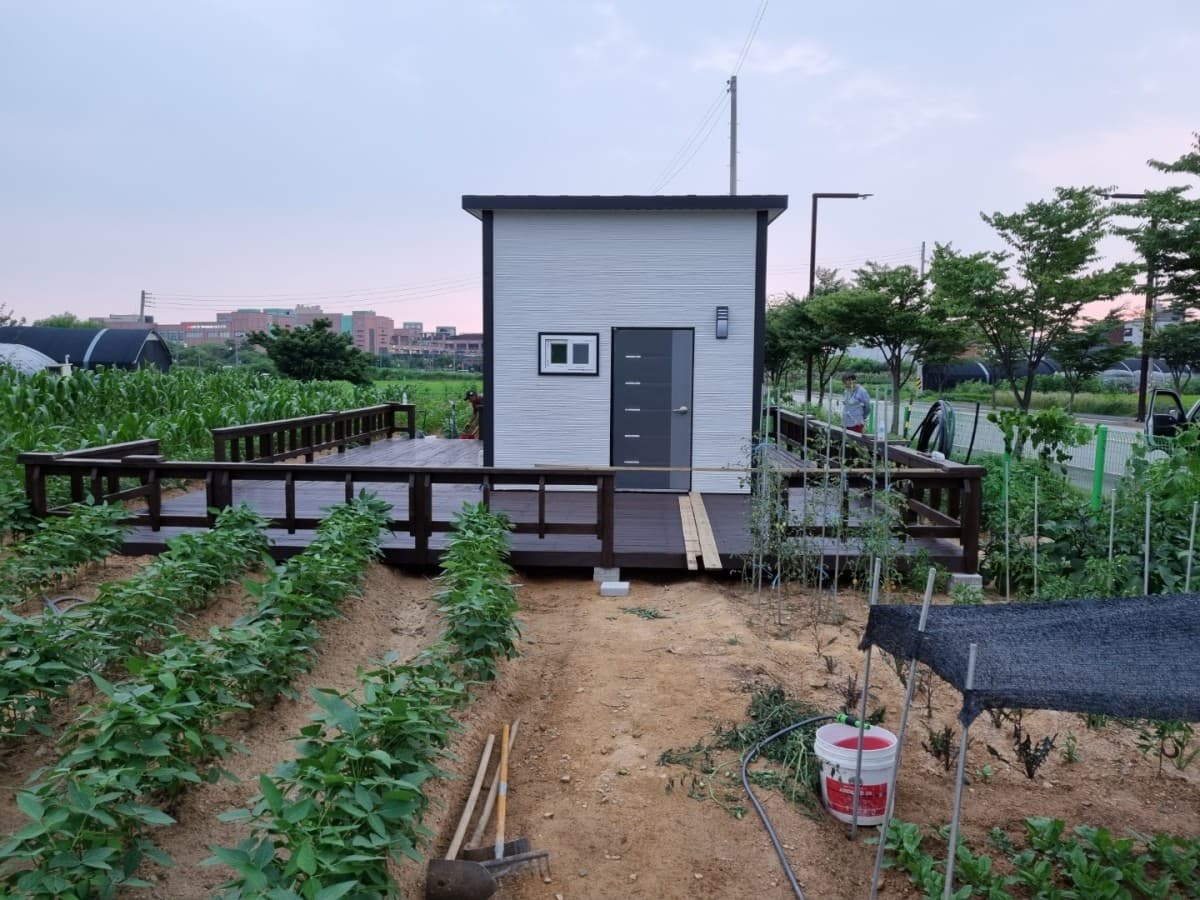 경기도 파주 3x6 이동식 농막 출고 이미지 6