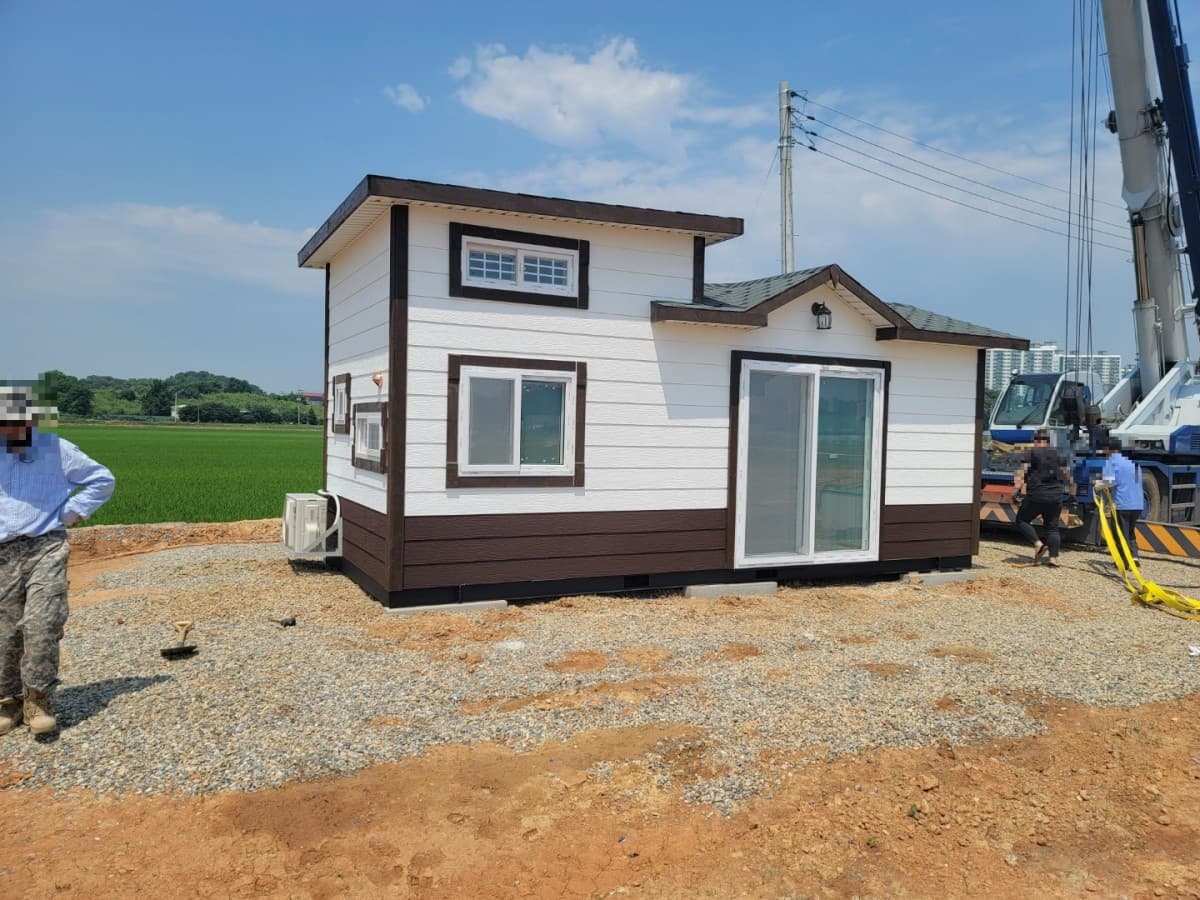 경기도 안성 3x6.6 복층 이동식 주택 출고 이미지 3
