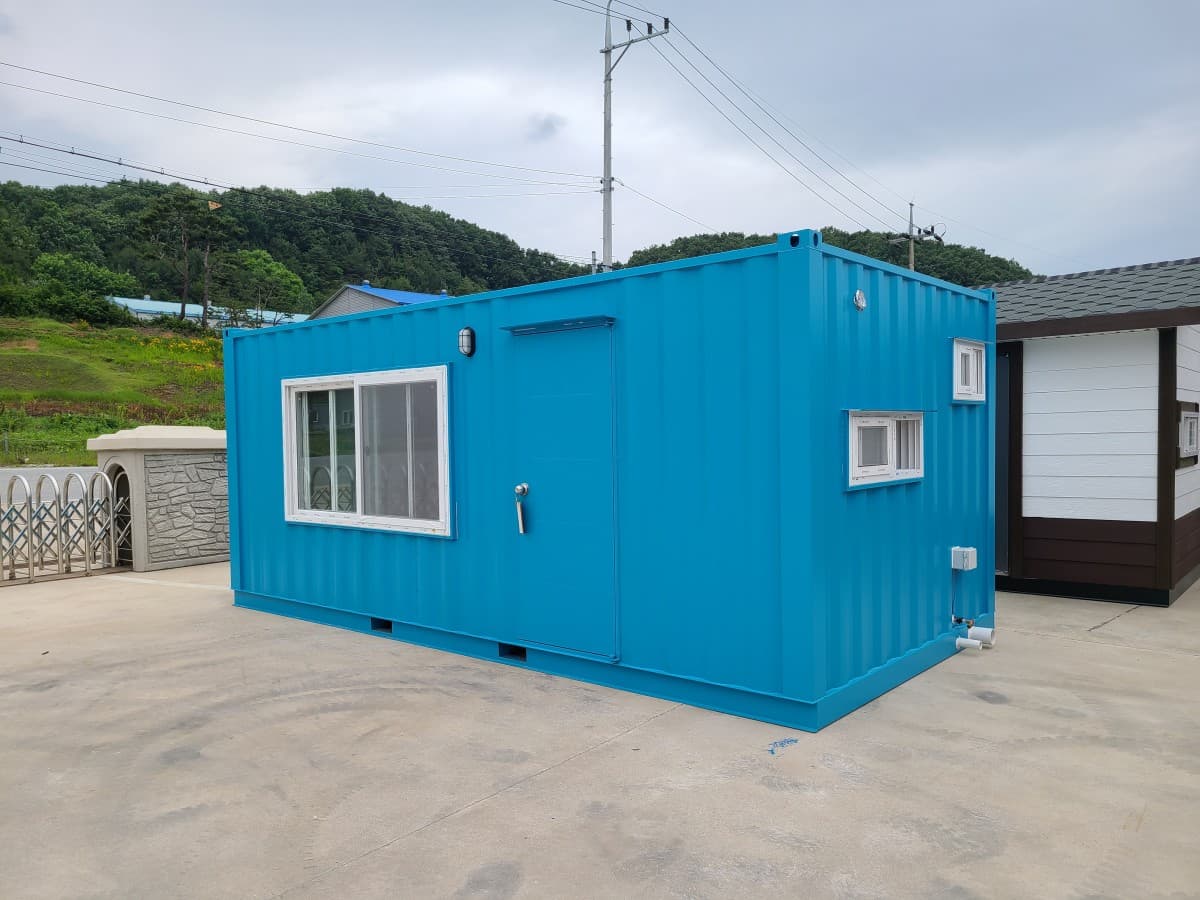 충남 당진 3x6 컨테이너 농막 출고 이미지 5