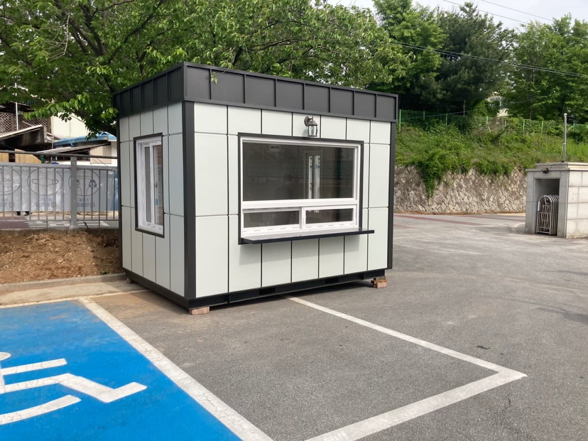충남 논산 2.5x3.5 이동식 경비실 대표 이미지