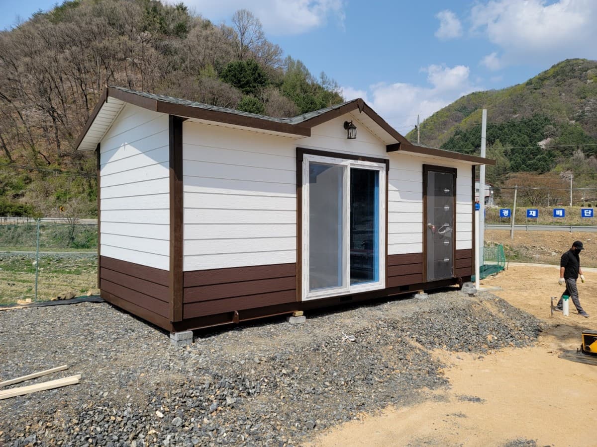 충북 괴산 3x6.6 이동식 주택 출고 이미지 4
