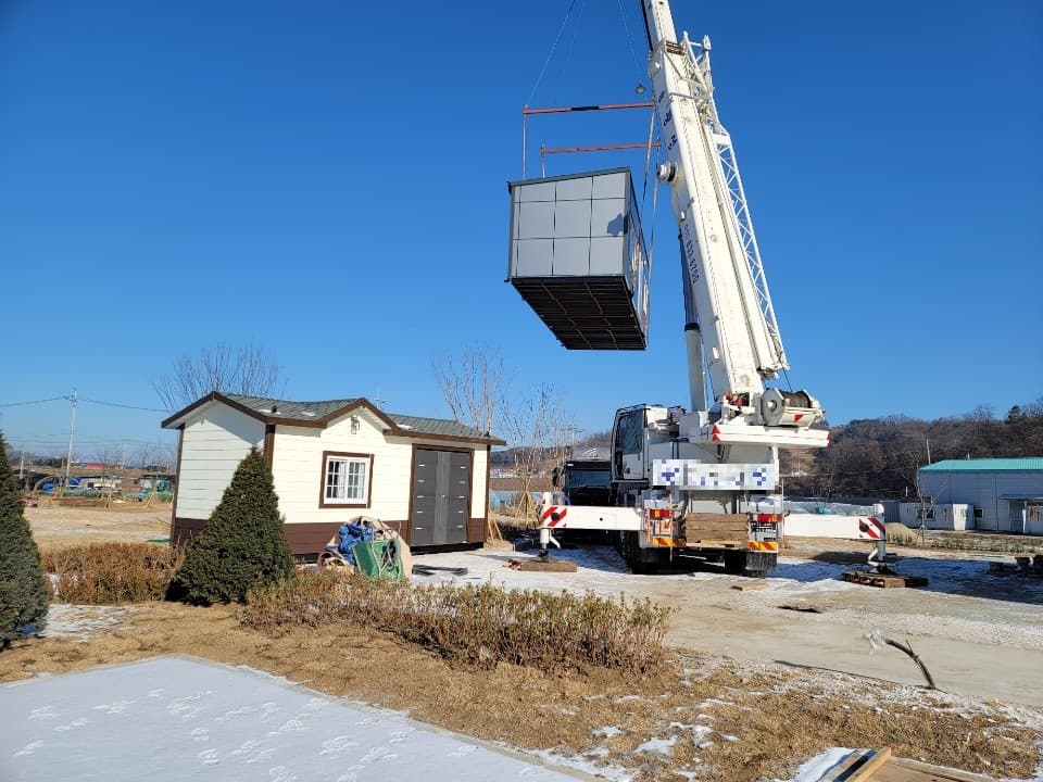 경기도 연천 3x9 이동식 인포센터 출고 이미지 2