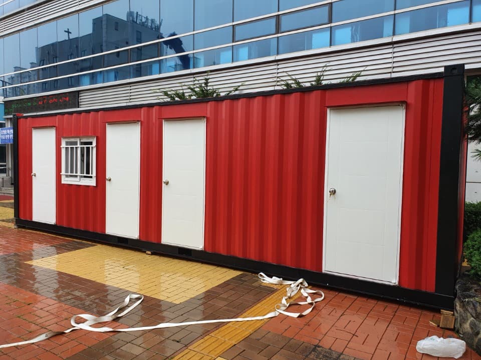 경기도 동두천 3x9 이동식 선별진료소 출고 이미지 2