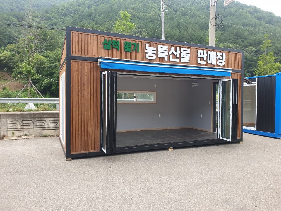 강원도 삼척 3x6 이동식 판매장 출고 이미지 4