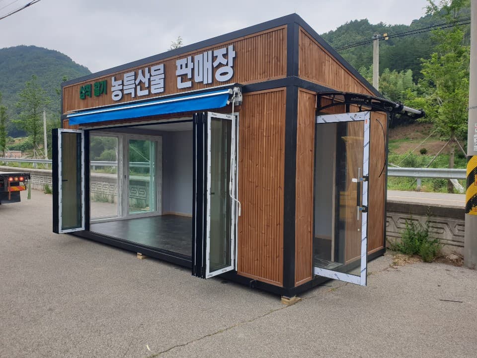 강원도 삼척 3x6 이동식 판매장 출고 이미지 5