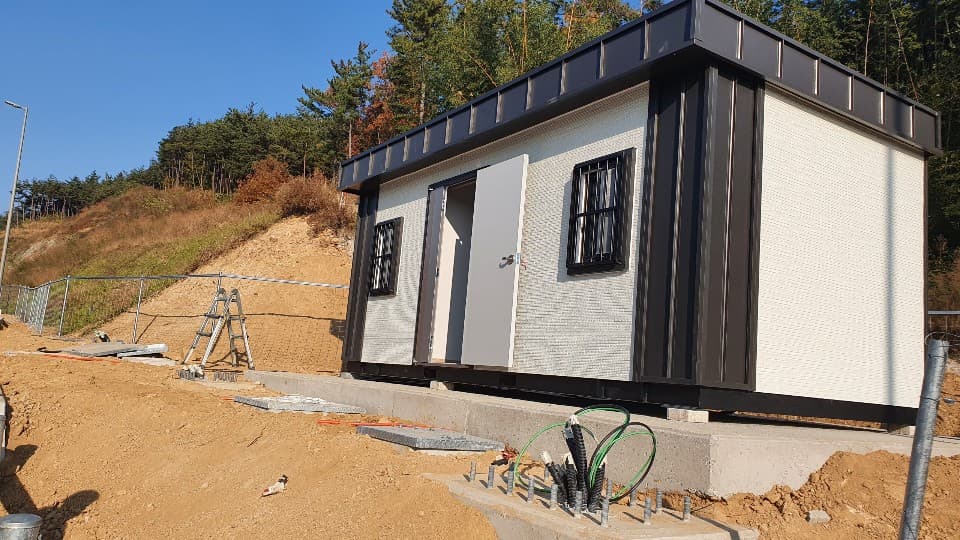 울산 울주 3x8 이동식 장비실 출고 이미지 3