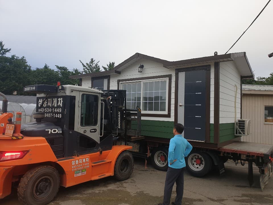 [충북 진천] 3×6 이동식 주택 출고 이미지 8