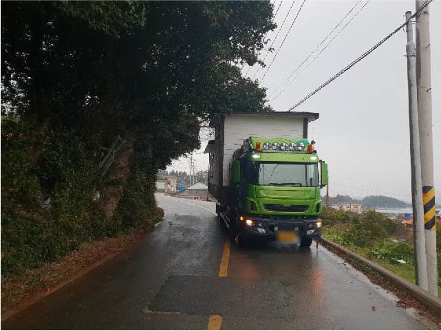 [전남 소안도] 3×6.6복층 이동식주택 출고 이미지 2
