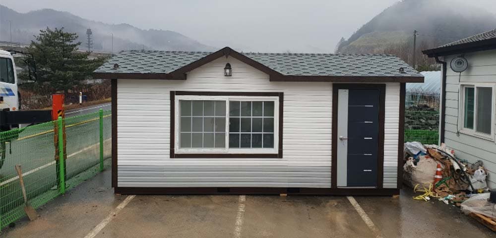 [강원도 평창] 3×6 이동식주택   시공사례   글로벌하우징 files 대표 이미지