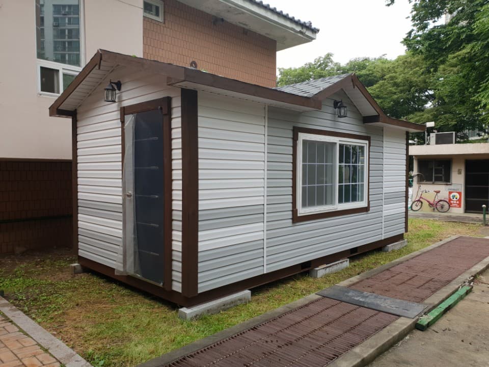 경기광명 3x6 이동식주택 출고 이미지 2