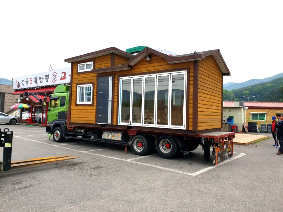 경기도 포천 3x6.5 복층형 이동식주택 출고 이미지 5