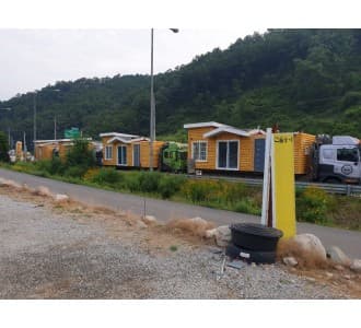 강원도 춘천 3.3x8.2 복층 이동식 주택